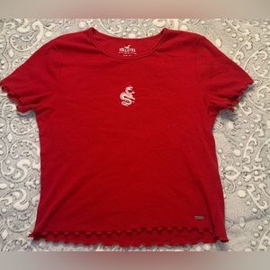 Red Dragon crop top